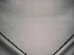 8-3/8Y Romo Kirkby K5095 Laser Metallic Silver Heavy Vinyl Upholstery Fabric