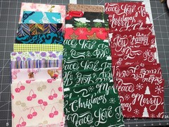 Large Fat Quarter Fabric Lot