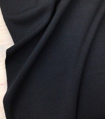 Liverpool Textured Fabric 4 way Stretch Scuba Black 1N35