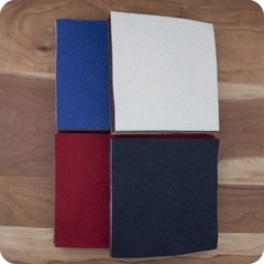 Quilt-Ready 36-Piece 5″ 100% Wool Felt Squares – Americana Crafting Essentials