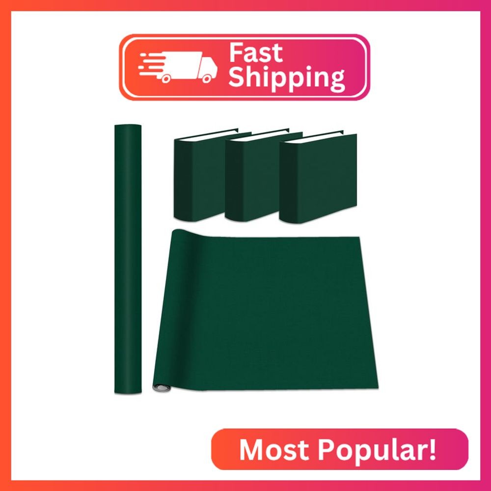 AKONEGE Book Cloth for Book Binding 35 x 16 Inch Fabric Surface and Paper Backed