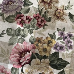 Fabric, French Country, Cottage Farmhouse 80″ x 60″ wide Upholstery @21