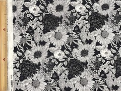Liberty Tana Lawn Fabric Swim Dunclare Floral Lightweight W108cm Made in Japan