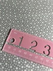 JoAnn Gray Polka Dot Quilt Fabric Cotton 18″ x 44″ F73