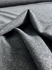 Light/Midweight DARK CHARCOAL GRAY Wool Flecked Heather 59″ Wide By the Yard