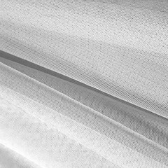 White English Net Fabric 100% Nylon 60″ Wide Soft Fine Hex Mesh By The Yard