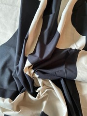 Authentic Italian designer luxury fabric, made in Italy .Pure Cotton