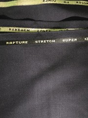 Robert La Viale Suiting Fabric Rapture 120s Stretch Worsted Wool Blend