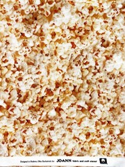 Cotton Popcorn Snacks Food Favorite Foods Fabric Print by the Yard JoAnn