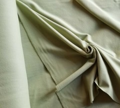 Pale Lichen Green Gorgeous Brushed Designer Wool-Cashmere Coating from italy!