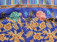 Batik (Halus) fabric single piece 35″ wide 115″ long (plus 2×6″ edges)