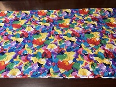 Hi Fashion Fabrics, Inc. Double Sided Vibrant Colored Floral Light Weight Blend