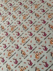 5 1/2 YARDS The Flintstones COTTON Sewing Fabric