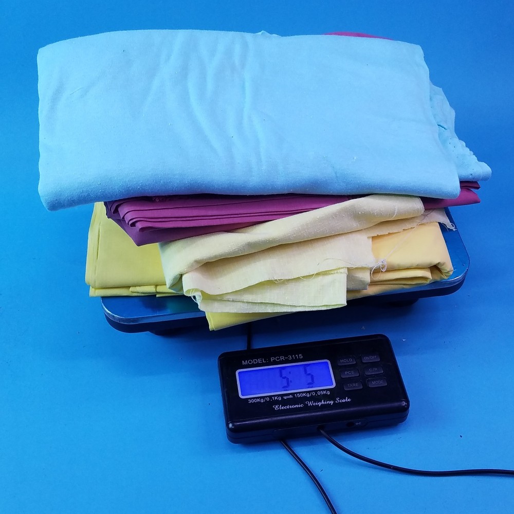 Fabric Remnant Lot Repro TRUE Vintage Scrap Grab Bag All Types Quilt Craft 5 Lb