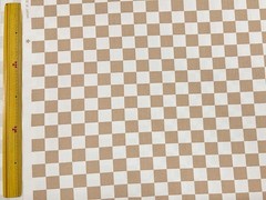 Checkerboard Oxford Cotton Fabric made in Japan Ichimatsu W110cm Sold per 50cm