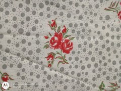 vintage floral cotton fabric, 44 By 36 Inches, #27