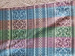 Wanma 100% Thai Silk Fabric Bulk Custom 39″ By 70″ multi patern Top Quality