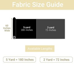 100% Cotton Fabric by the Yard 60” Wide X 2 Yards, Natural Muslin Fabric Nearly