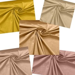 Cotton Spandex Jersey Fabric – 4 Way Stretch – 60″ Width Sold by The Yard – I…