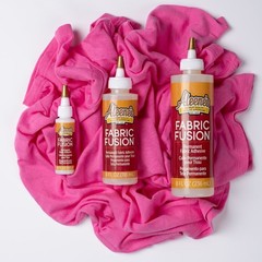 Permanent Fabric Adhesive, 4 fl. oz. – No-Sew Fabric Glue for Clothing & Crafts