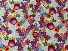 Riley Blake. 6 Fat Quarters in beautiful pink multi by Lila Tueller Designs.