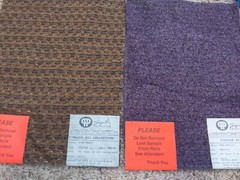 Vintage Fabric Samples For Craft Upholstery Sewing Quilting 11 NICE MIX