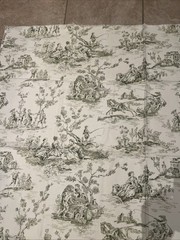 A Waverly Bonded Fabric *Four Seasons* 48 X 42”wide ~Toile Registered # 6161844