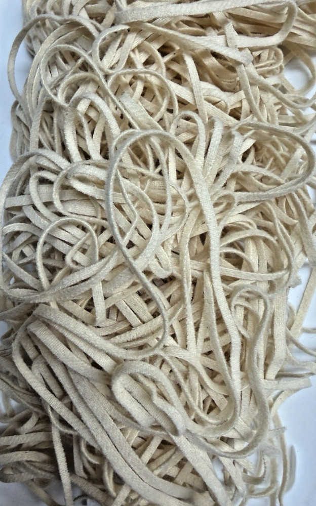 Off White -Cut Size #4 – 100% Wool Fabric for Rug Hooking