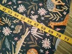 Fabric Animal Kingdom Cotton Calico 70×44″ Baby Animals