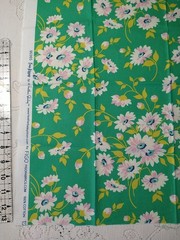 Heather Bailey Fabric True Kisses Daydream Teal Green BTFQ 18 x 22 Figo 90365