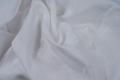 Luxury 100% Linen Shirt Fabric White 140g 1.75m For Custom Bespoke Shirt Italy
