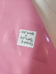 Solid Light Pink Twill Woven Cotton Quilting Sewing Craft Fabric 44″ X 3yds
