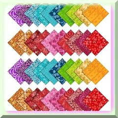 Precut Cotton Quilting Squares 10×10 Inches 40 Pieces