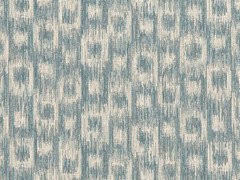 Perennials Outdoor Geo Ikat Weave Uphol Fabric Stepping Stones Bluestone 2.60 yd