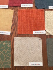 CLARENCE HOUSE 21 pcs Mixed Lot 8 1/2″ Fabric Samples