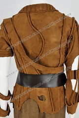 Costume Fits Star Trek The Wrath Of Khan Cosplay Khan Jacket Suit Suede Outfit