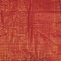 Scrap Fabric Striped Vintage 27 1/2″ x 32″ Single Piece Only Quilt