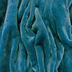 Plush Cuddle Fleece Fabric Material TEAL
