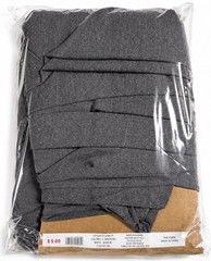 Heather Gray Acrylic Blend Fabric 44/60″ Wide 4.75 Yards Sewing Apparel