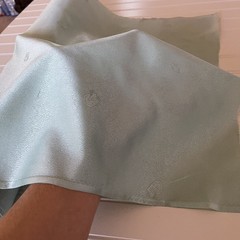 SILK light GREEN, FABRIC 10 Yards x 22 Inches Wide or 360 Inches x 22 Wide