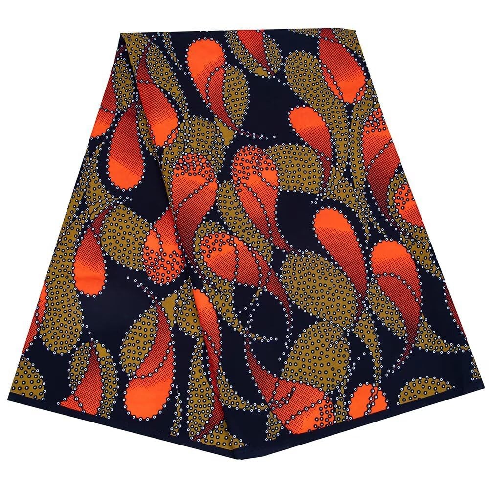 Africa Ankara Prints Wax 6 Yard Fabric African Fabric for Party Dress Craft D…