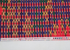Pablo’s Puzzles 1 Yd 12″ Cotton Quilt Fabric by Hoffman Jewtone Desert Novelty