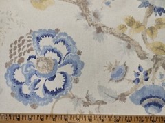 Winslow in Freshair BTY Richloom 80% Cotton / 20% Linen 54″ Floral Blue