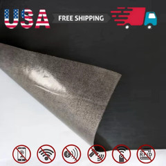 Copper Faraday Fabric Self-Adhesive EMF RF WiFi 5G Signal Shielding Wallpaper