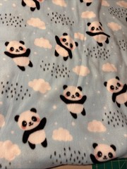 Blizzard Fleece – 3 Yard 12” – Panda