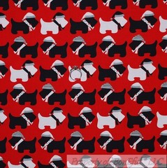 BonEful Fabric FQ Cotton Quilt White Red Blue Plaid American Flag Check Stripe S