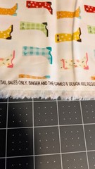 Cotton Fabric With Boots Print By The Yard 44″ Wide Continuous Cut