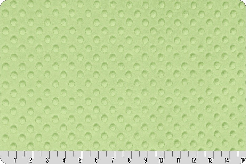 Sage Cuddle Minky Dimple Dot Fabrics Sold By the Yard Shannon Fabrics