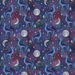 Celeste Wolf Camelot Fabrics BTY