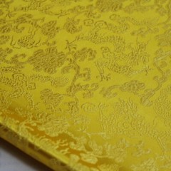 DIY Oriental Chinese Fabric Dragon Brocade Kimono Hanfu Cheongsam Dress Cloth